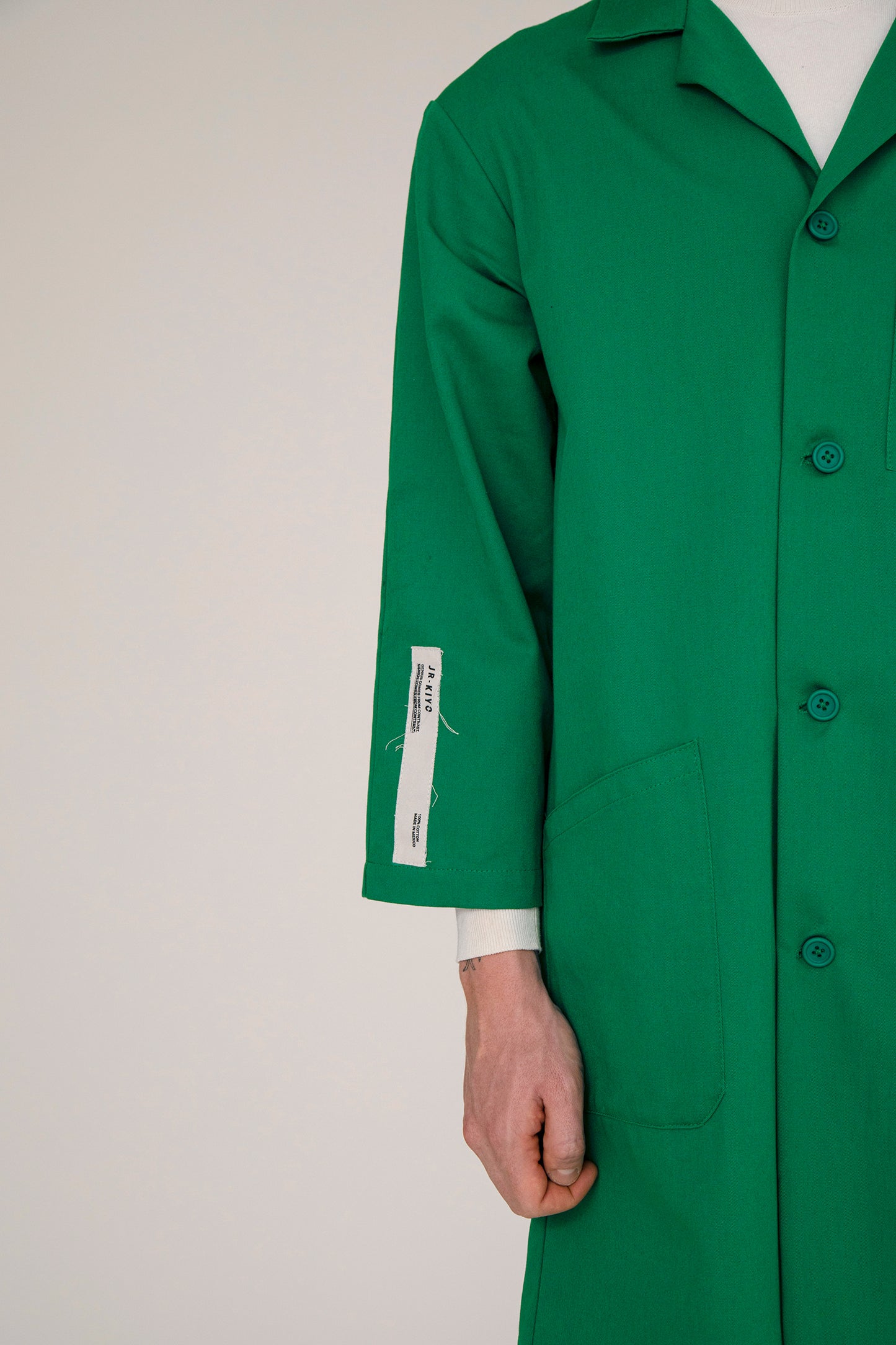 JR KIYO Trench Labo Green